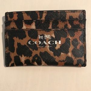 Coach Card Holder